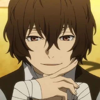 🌟 emoji જ⁀➴ Osamu Dazai ◈ @KesitoMania Telegram sticker 14 of 120