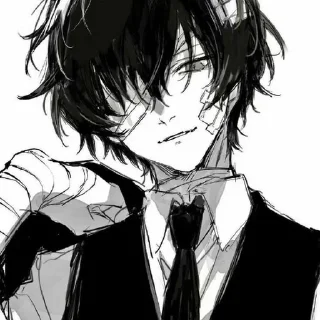 🌟 emoji જ⁀➴ Osamu Dazai ◈ @KesitoMania Telegram sticker 23 of 120