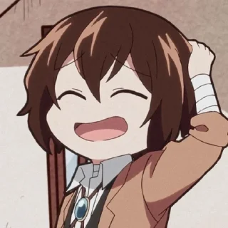 🌟 emoji જ⁀➴ Osamu Dazai ◈ @KesitoMania Telegram sticker 21 of 120