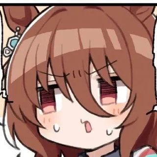 💉 emoji ♫⃝⬤◯ Agnes Tachyon // @KesitoMania Telegram sticker 21 of 120
