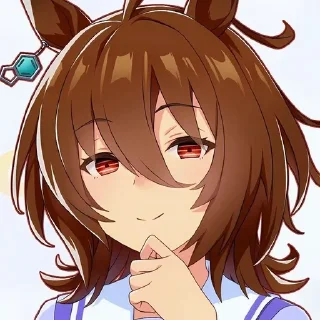 💉 emoji ♫⃝⬤◯ Agnes Tachyon // @KesitoMania Telegram sticker 22 of 120