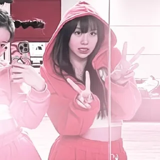 🪷 emoji chaeyoung & @anniesticks Telegram sticker 9 of 35