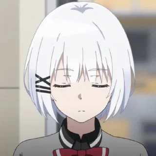 🤍 emoji tantei wa mou shindeiru @stickerspackanime Telegram sticker 2 of 120