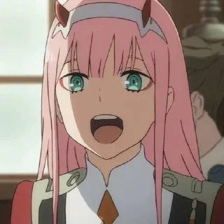 Sticker from Zero Two