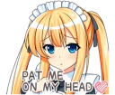 Sticker from Maid Girlfriend