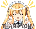 😊 emoji Maid Girlfriend Telegram sticker 23 of 41
