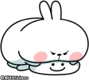 😠 emoji @MHStickers Spoiled Rabbit Plump Telegram sticker 14 of 41