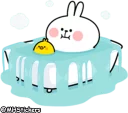 Sticker from @MHStickers Spoiled Rabbit Plump