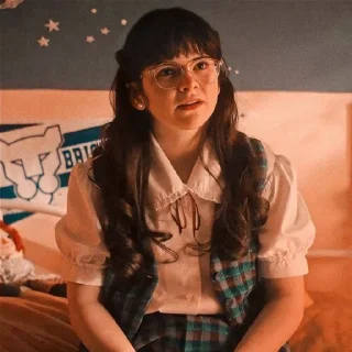 😐 emoji 'Stranger Things | @iStickerLand, Telegram sticker 17 of 118
