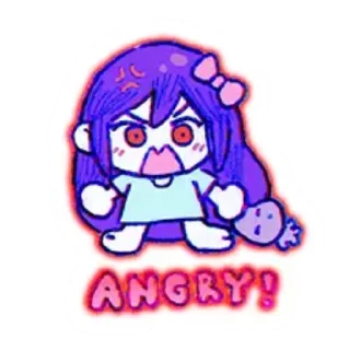 😡 emoji Omori Telegram sticker 21 of 47