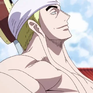 😏 emoji Enel @StickersofAnime Telegram sticker 8 of 66