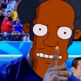 🤫 emoji Apu RR Telegram sticker 6 of 33