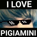 Sticker from PIGIAMINI IN LOVE