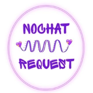 👆 emoji NOCHAT REQUEST Telegram sticker 16 of 25