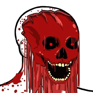 🧟‍♂ emoji WoJak ⇲ @QStickers ﹅ Telegram sticker 21 of 64