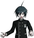 😠 emoji Shuichi Saihara 🖤 Telegram sticker 8 of 110