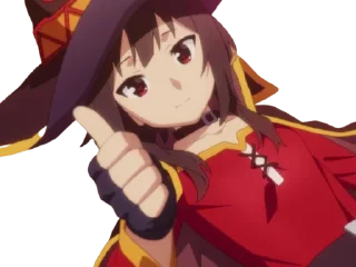 👍 emoji anime 1 @IoIi_harem_bot Telegram sticker 8 of 26