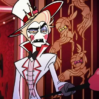 😒 emoji Hazbin hotel Telegram sticker 18 of 113