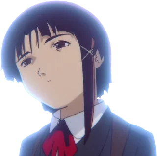 🤨 emoji Let's all love レイン Telegram sticker 2 of 18