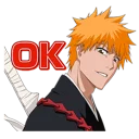 Sticker from BLEACH @Nekostickerss