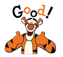👍 emoji Winnie The Pooh Telegram sticker 12 of 25