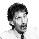 😳 emoji Frank Zappa Telegram sticker 23 of 48