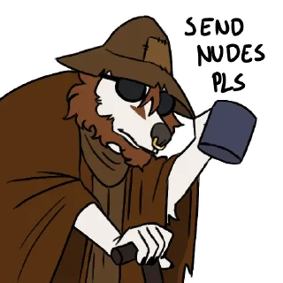 🙏 emoji Paul Foxley's Bizzare Adventure Telegram sticker 13 of 32