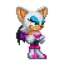 😠 emoji Sonic 3 & Knuckles - Rouge Telegram sticker 10 of 75