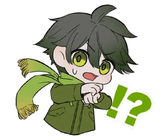 ⁉️ emoji MBTI Boys (@TodorokiShouto) Telegram sticker 11 of 16
