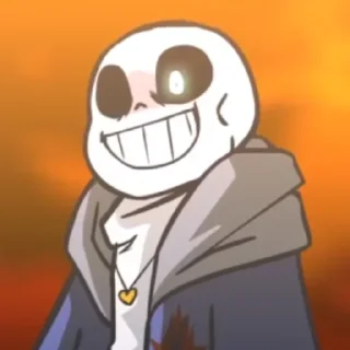 Sticker from •/ Sans /• by : @Undertale_Stickers