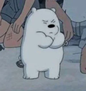 😑 emoji bare bears Telegram sticker 17 of 115