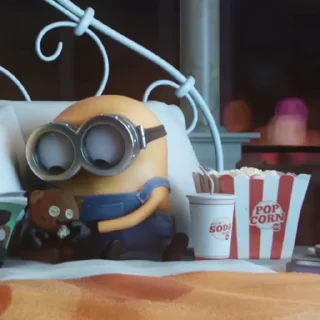 Sticker from @Shknge " minions