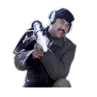 ❤️ emoji صدام حسين Telegram sticker 10 of 31