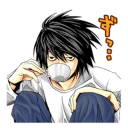 😒 emoji DEATH NOTE @Nekosticker Telegram sticker 18 of 49