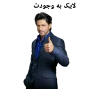 Sticker from King khan
