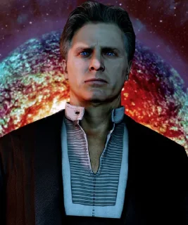 🚬 emoji <Illusive Man mass effect @rockstarfanboy> Telegram sticker 7 of 15