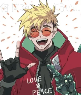 😄 emoji Trigun - By Lada) Telegram sticker 7 of 74