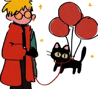 🐱 emoji Trigun - By Lada) Telegram sticker 13 of 74