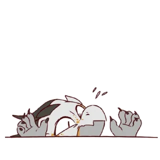 😥 emoji Kobold Dexy Telegram sticker 19 of 39