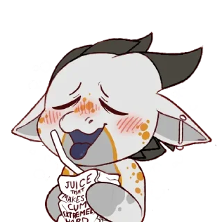 🥛 emoji Kobold Dexy Telegram sticker 12 of 39
