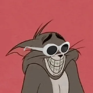 Sticker from Tom and Jerry @metalix