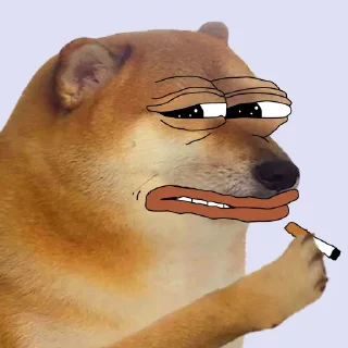 😬 emoji PepeBonker $DOBO BonkSquad Telegram sticker 11 of 11
