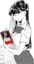 📕 emoji Anime girls holding leftist books Telegram sticker 6 of 21