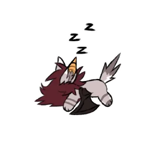 💤 emoji Dusky Telegram sticker 12 of 81