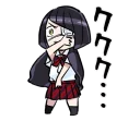 Sticker from Komi-san