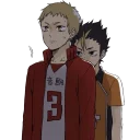 😒 emoji Nishinoya @Nekosticker Telegram sticker 8 of 54