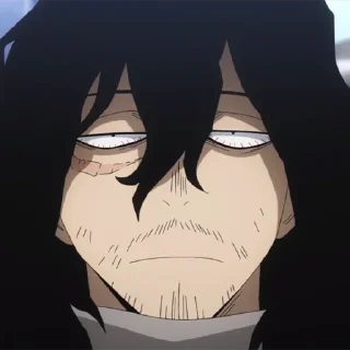 💤 emoji (@Tengen) Aizawa Shouta Telegram sticker 13 of 46