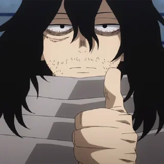 💤 emoji (@Tengen) Aizawa Shouta Telegram sticker 2 of 46