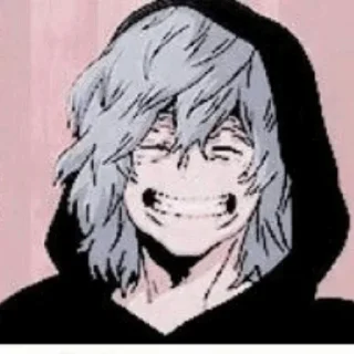 😂 emoji ⚡️ Shigaraki tomura ⚡️⚡️ @flame_stickers ⚡️ Telegram sticker 14 of 77