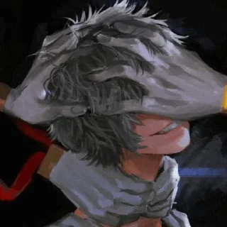 😂 emoji ⚡️ Shigaraki tomura ⚡️⚡️ @flame_stickers ⚡️ Telegram sticker 8 of 77